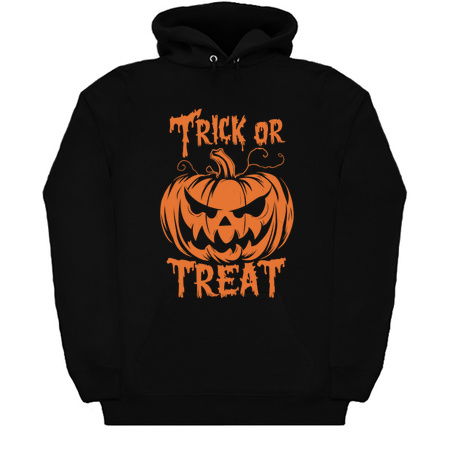 Trick or Treat Design: Menacing Jack-o'-Lantern - Spooky Halloween Art tiny thumbnail