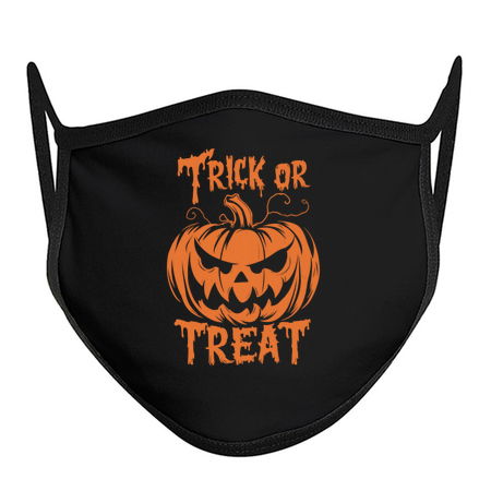 Trick or Treat Design: Menacing Jack-o'-Lantern - Spooky Halloween Art tiny thumbnail