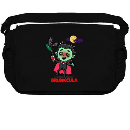 Drunkcula Funny Cute Drunk Dracula Vampire Halloween Cartoon tiny thumbnail