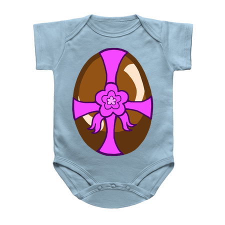 Chocolate Easter Egg with Ribbon and Bow tiny thumbnail