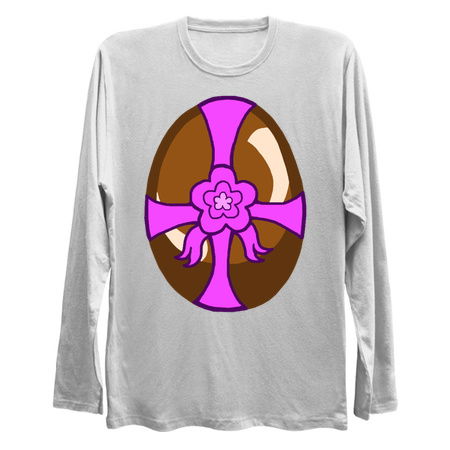 Chocolate Easter Egg with Ribbon and Bow tiny thumbnail