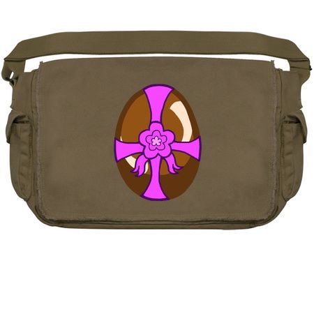 Chocolate Easter Egg with Ribbon and Bow tiny thumbnail