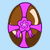 Chocolate Easter Egg with Ribbon and Bow tiny thumbnail