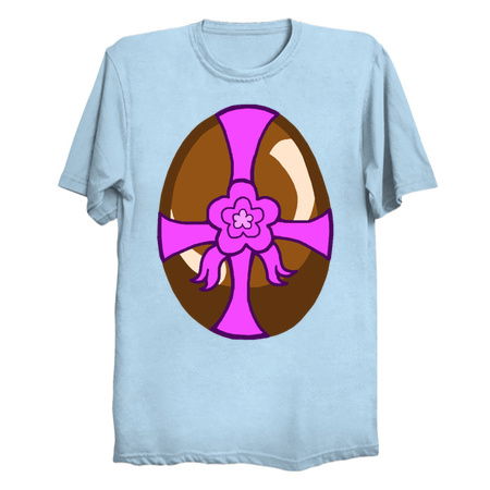 Chocolate Easter Egg with Ribbon and Bow tiny thumbnail