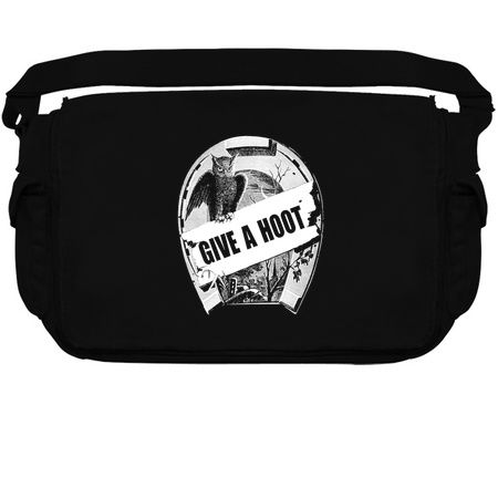 Give A Hoot Funny Vintage Owl Inspirational Quote tiny thumbnail