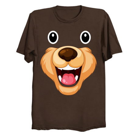 bear face halloween costume tiny thumbnail