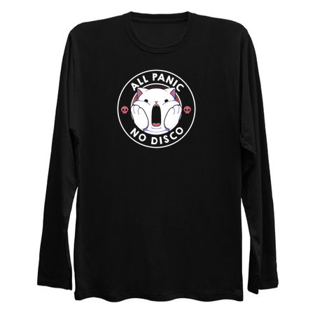 All Panic No Disco Funny Cat by Tobe Fonseca tiny thumbnail