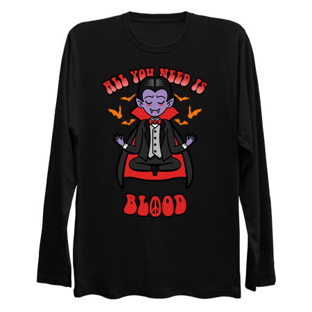 Funny Vintage Meditating Dracula Vampire Meme tiny thumbnail