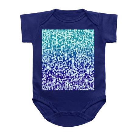 Disco Blue Purple Ombre Confetti Pattern tiny thumbnail