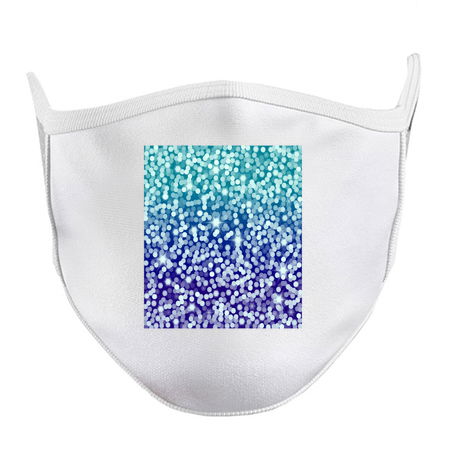 Disco Blue Purple Ombre Confetti Pattern tiny thumbnail