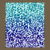 Disco Blue Purple Ombre Confetti Pattern tiny thumbnail