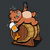 Funny Cute Drunk Oktoberfest Bear Drinking Beer tiny thumbnail