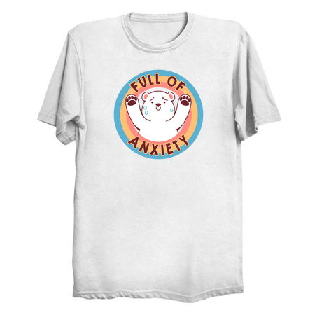 Full of Anxiety Rainbow Bear by Tobe Fonseca tiny thumbnail