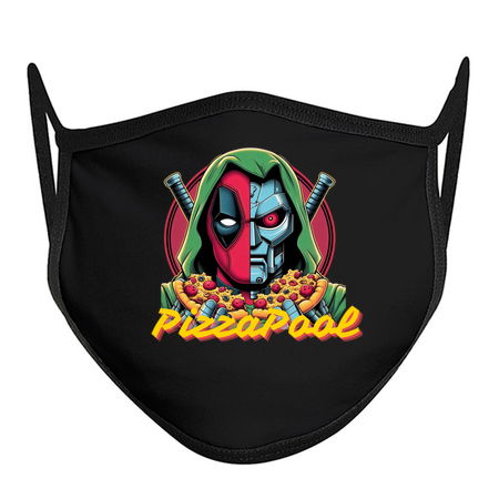 PizzaPool | Dr Doom And Deadpool Mix Who Loves Pizza tiny thumbnail