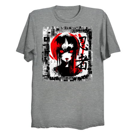 Digital Glitch Girls Power. Data Distortion tiny thumbnail