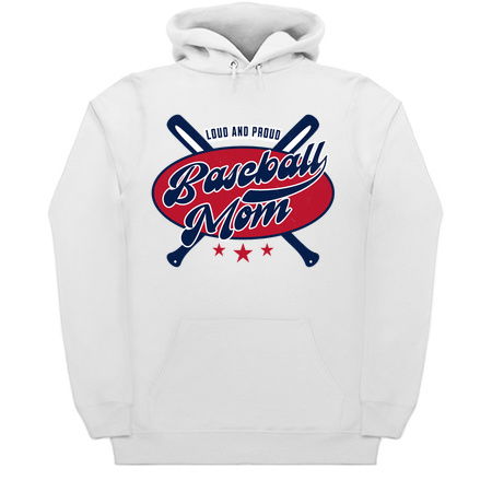 Loud and Proud Baseball Mom Design: Perfect for Passionate Moms tiny thumbnail
