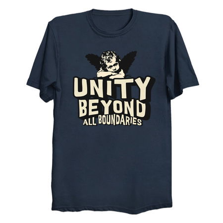 Unity Beyond All Boundaries Design: Inspirational Message with Artistic Child Statue tiny thumbnail