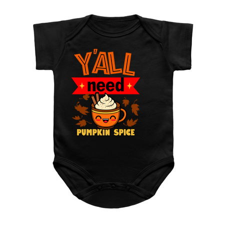 Cute Kawaii Pumpkin Spice Latte Slogan Typography tiny thumbnail