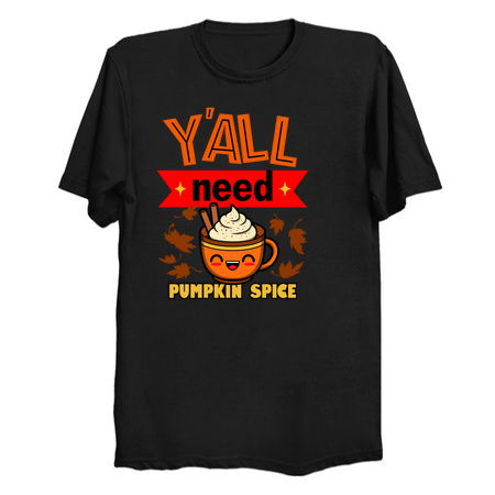 Cute Kawaii Pumpkin Spice Latte Slogan Typography tiny thumbnail