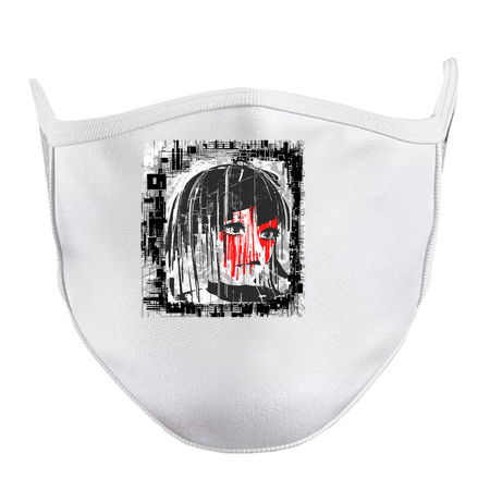 Digital Glitch Girls Power. Binary Blast tiny thumbnail