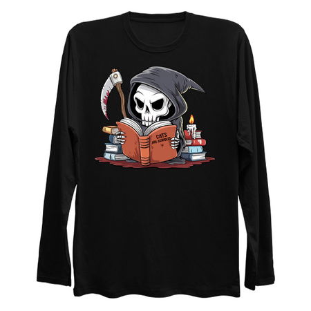 Cats are Assholes Grim Reaper Design tiny thumbnail