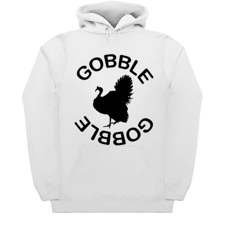 Thanksgiving Gobble Gobble Turkey Silhouette tiny thumbnail