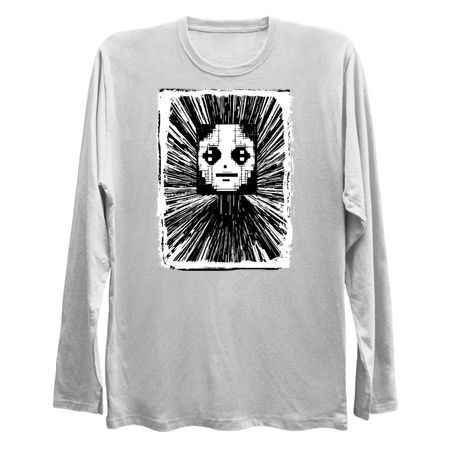 Digital Cyber Glitch Girl. Quantum Quirk tiny thumbnail