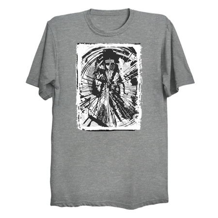 Digital Cyber Glitch Girl. Cypher Cobalt tiny thumbnail