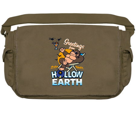 Funny Vintage Giant Monster Travel Poster tiny thumbnail