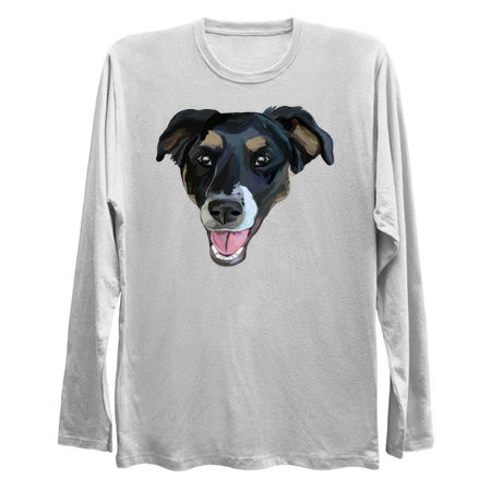 Smiling Border Collie Portrait tiny thumbnail