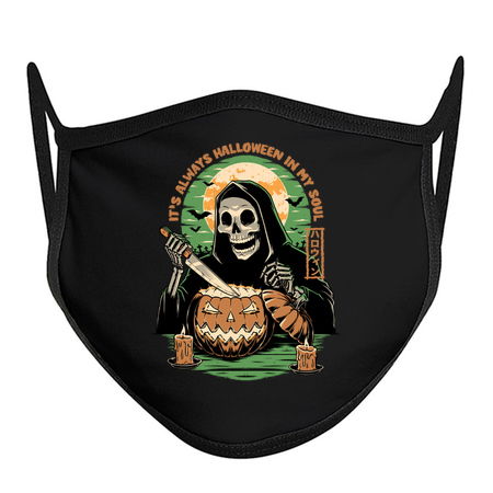 Halloween in my Soul - Pumpkin Skeleton Carving tiny thumbnail