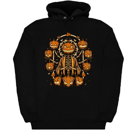 Halloween Pumpkin God - Autumn Creepy Skeleton tiny thumbnail