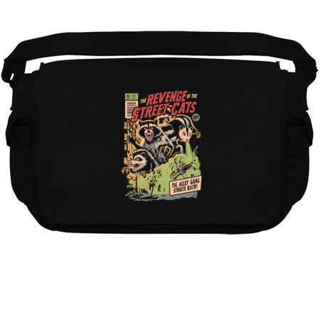 The Revenge of the Street Cats - Dark Horror Movie Raccoon Possum Poster Gift tiny thumbnail