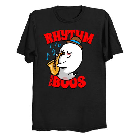 Funny Cute Music Halloween Kawaii Ghost tiny thumbnail