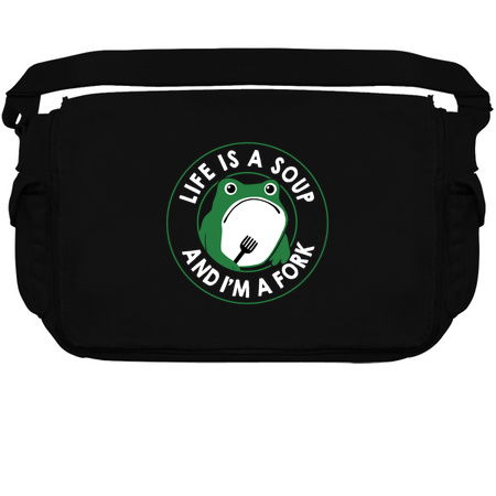 Life Is Soup and I'm a Fork Frog by Tobe Fonseca tiny thumbnail