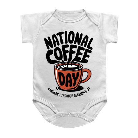 National Coffee Day Every Day Sarcastic Design tiny thumbnail
