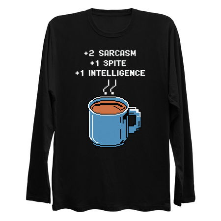 Retro Pixel Coffee Power-Up Design tiny thumbnail