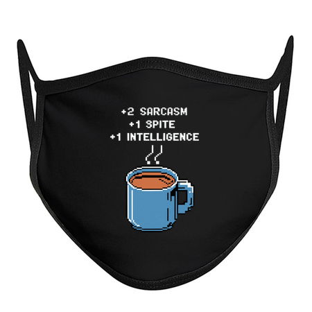 Retro Pixel Coffee Power-Up Design tiny thumbnail