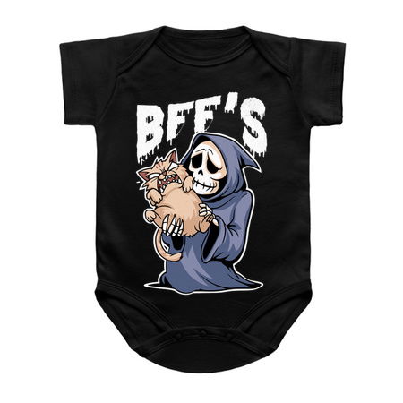 BFF's Grim Reaper and Cat Cartoon Design tiny thumbnail