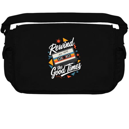 Rewind the Good Times" Retro Mixtape Design tiny thumbnail