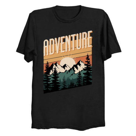 Adventure Mountain Sunset Nature Design tiny thumbnail