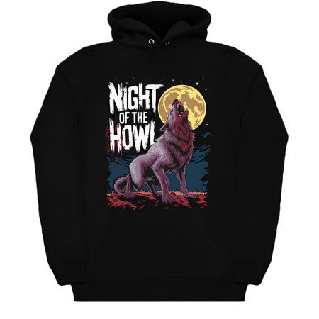 Night of the Howl Halloween Wolf Design tiny thumbnail