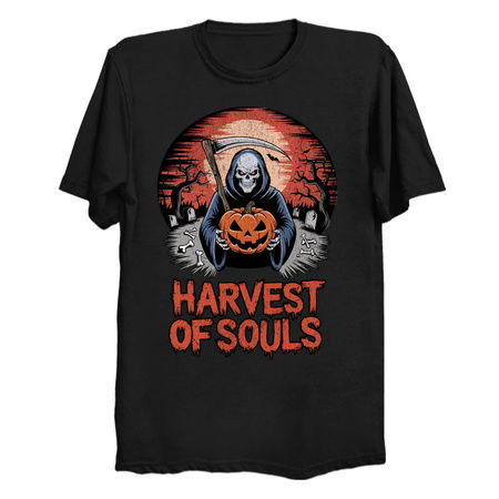 Harvest of Souls Grim Reaper Halloween Design tiny thumbnail