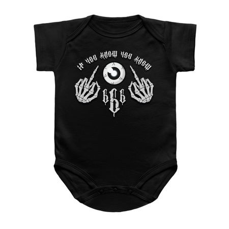 Demonic Middle Finger - Horror Humor tiny thumbnail