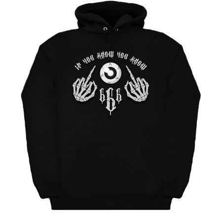 Demonic Middle Finger - Horror Humor tiny thumbnail