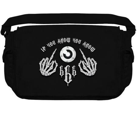 Demonic Middle Finger - Horror Humor tiny thumbnail