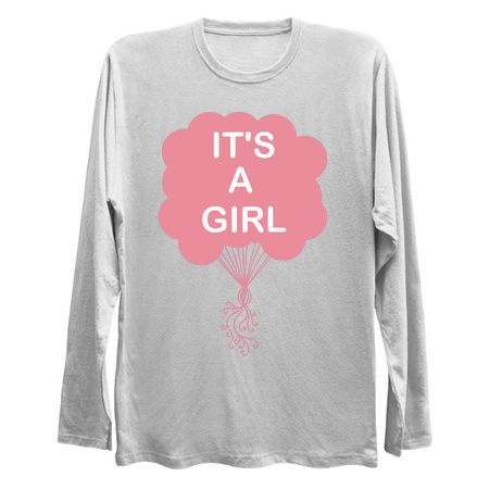 It's A Girl Pink Balloon Baby Shower tiny thumbnail