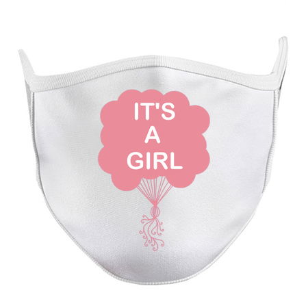 It's A Girl Pink Balloon Baby Shower tiny thumbnail