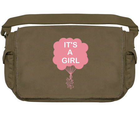 It's A Girl Pink Balloon Baby Shower tiny thumbnail