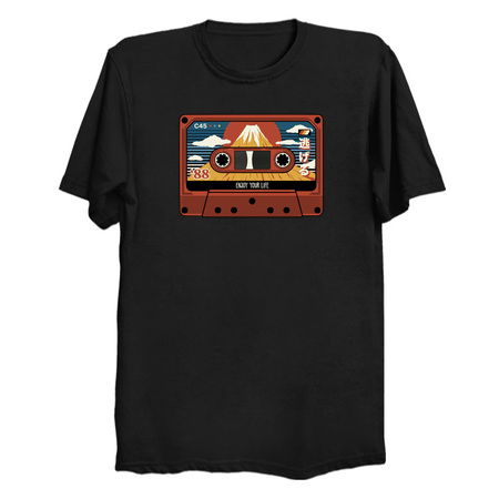 Mount Fuji Enjoy Your Life Tape by Tobe Fonseca tiny thumbnail